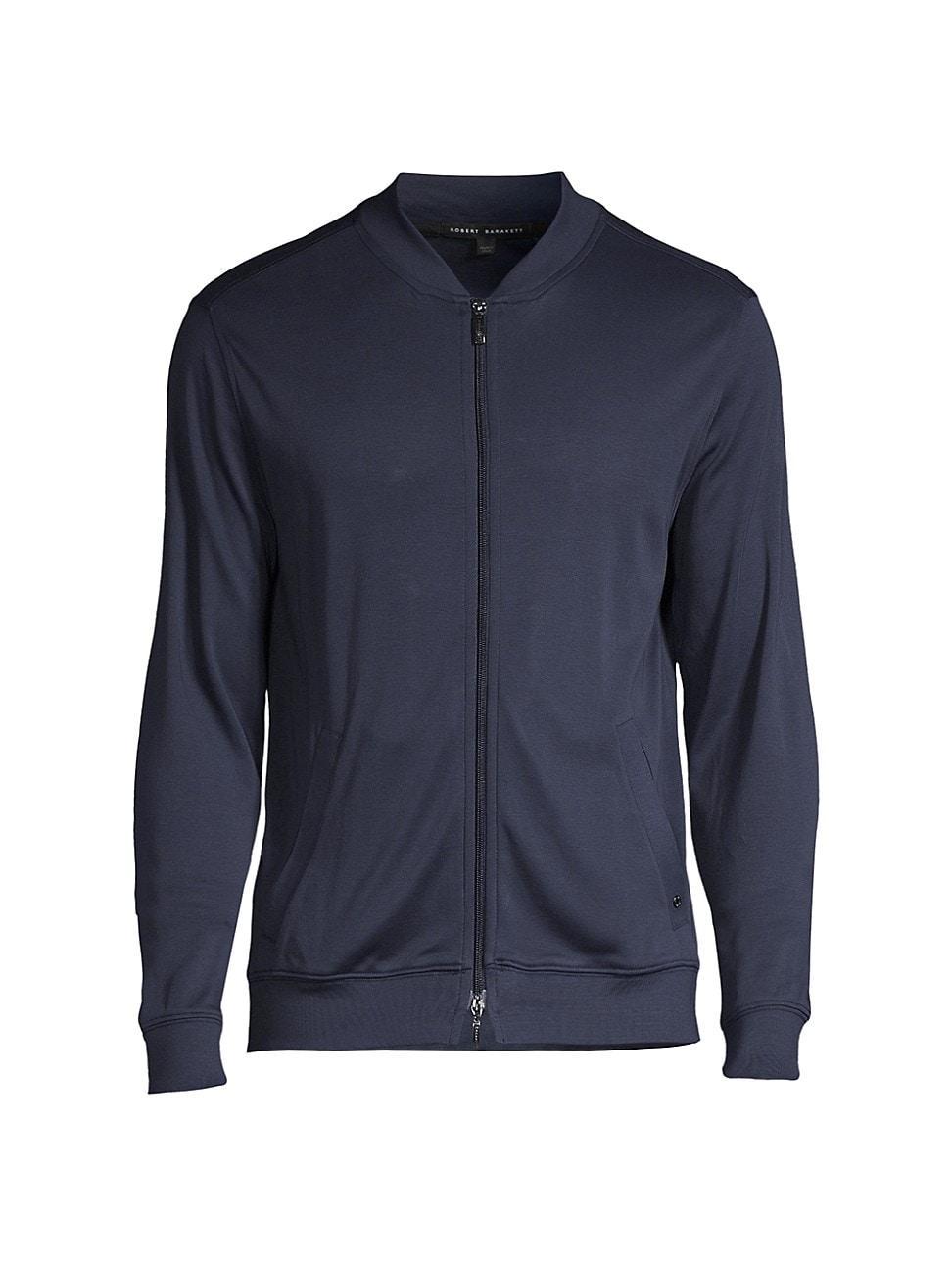 Mens Georgia Baseball Collar Track Jacket Product Image