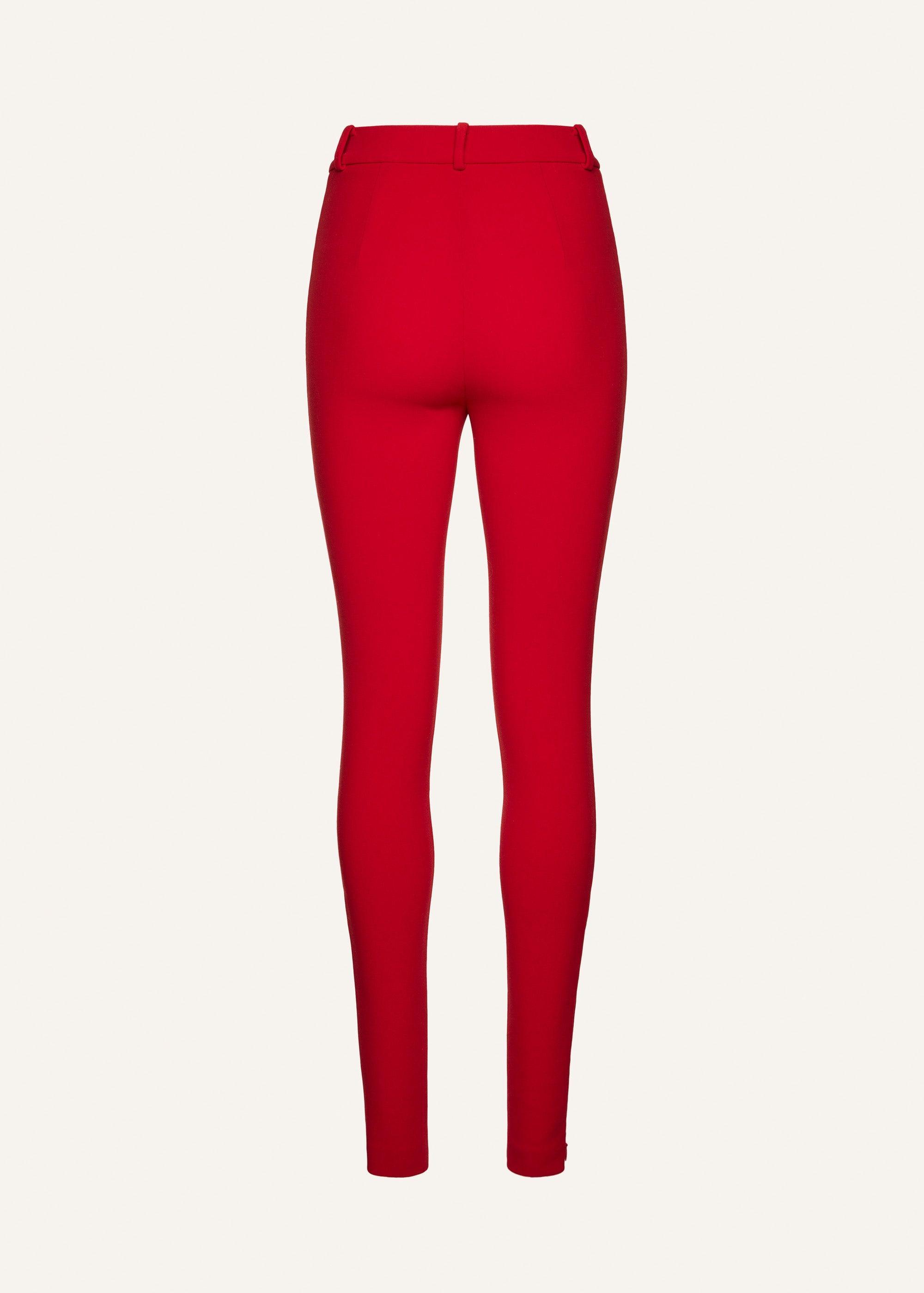 Skinny tailored trousers in red Product Image