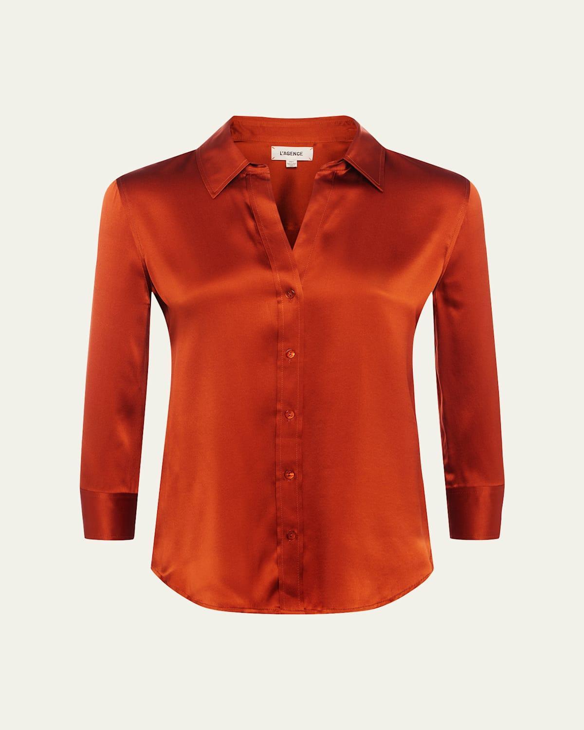 L'AGENCE Dani Blouse Size L, M, XL, XS. Product Image