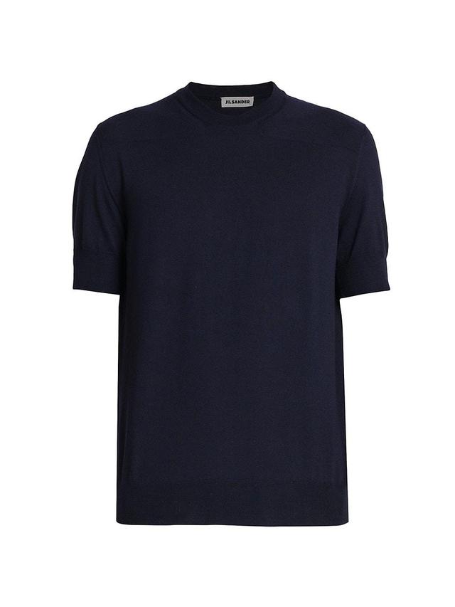 Mens Cotton Crewneck T-Shirt Product Image