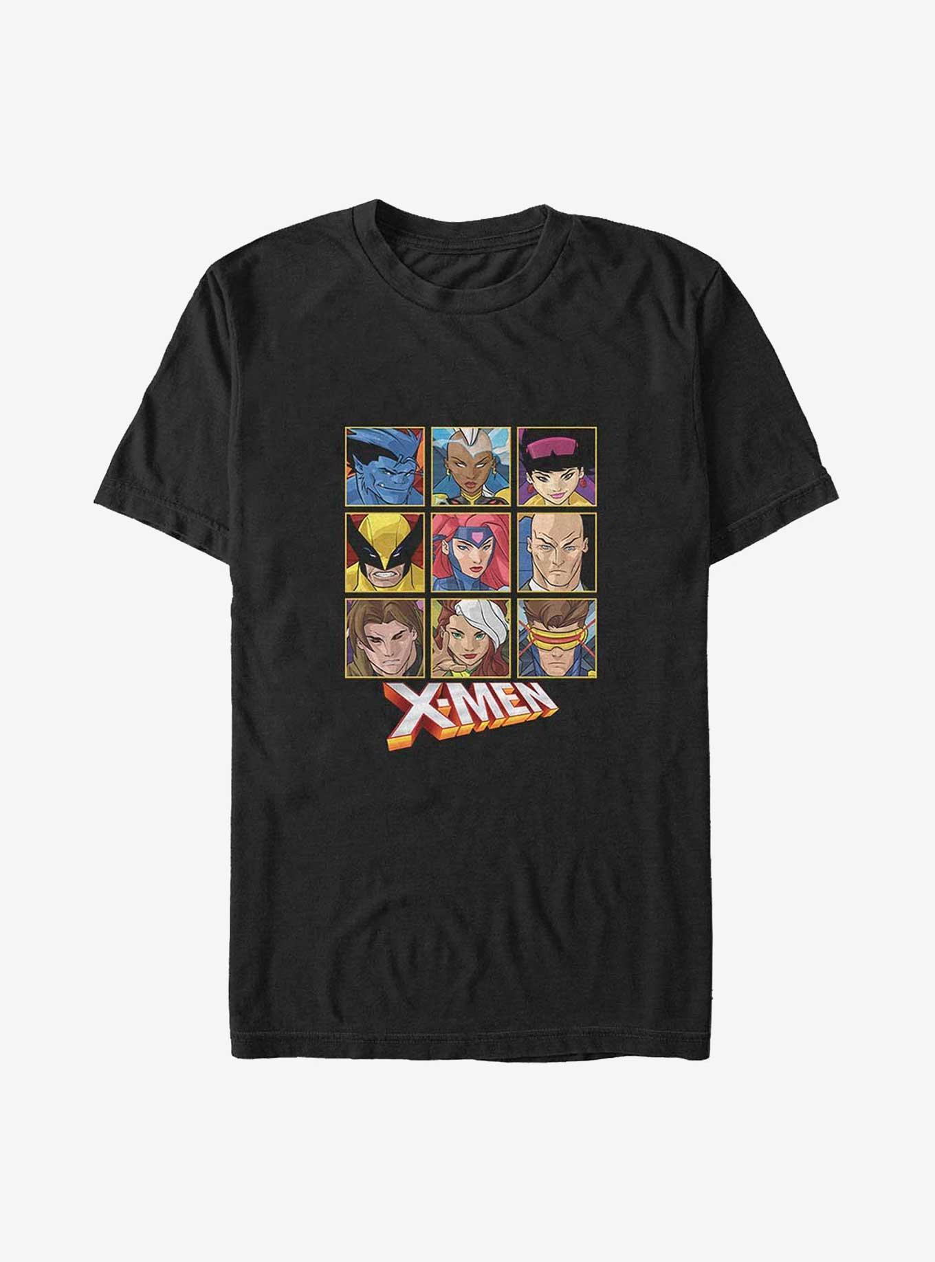 Marvel X-Men Core Characters Line Up Big & Tall T-Shirt Product Image