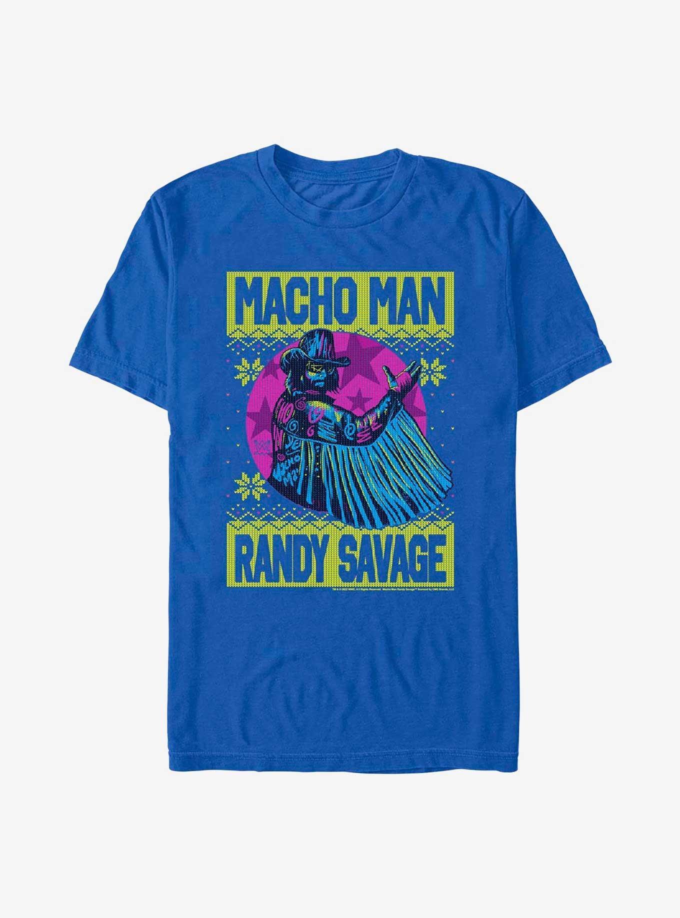 WWE Macho Man Ugly Christmas Extra Soft T-Shirt Product Image