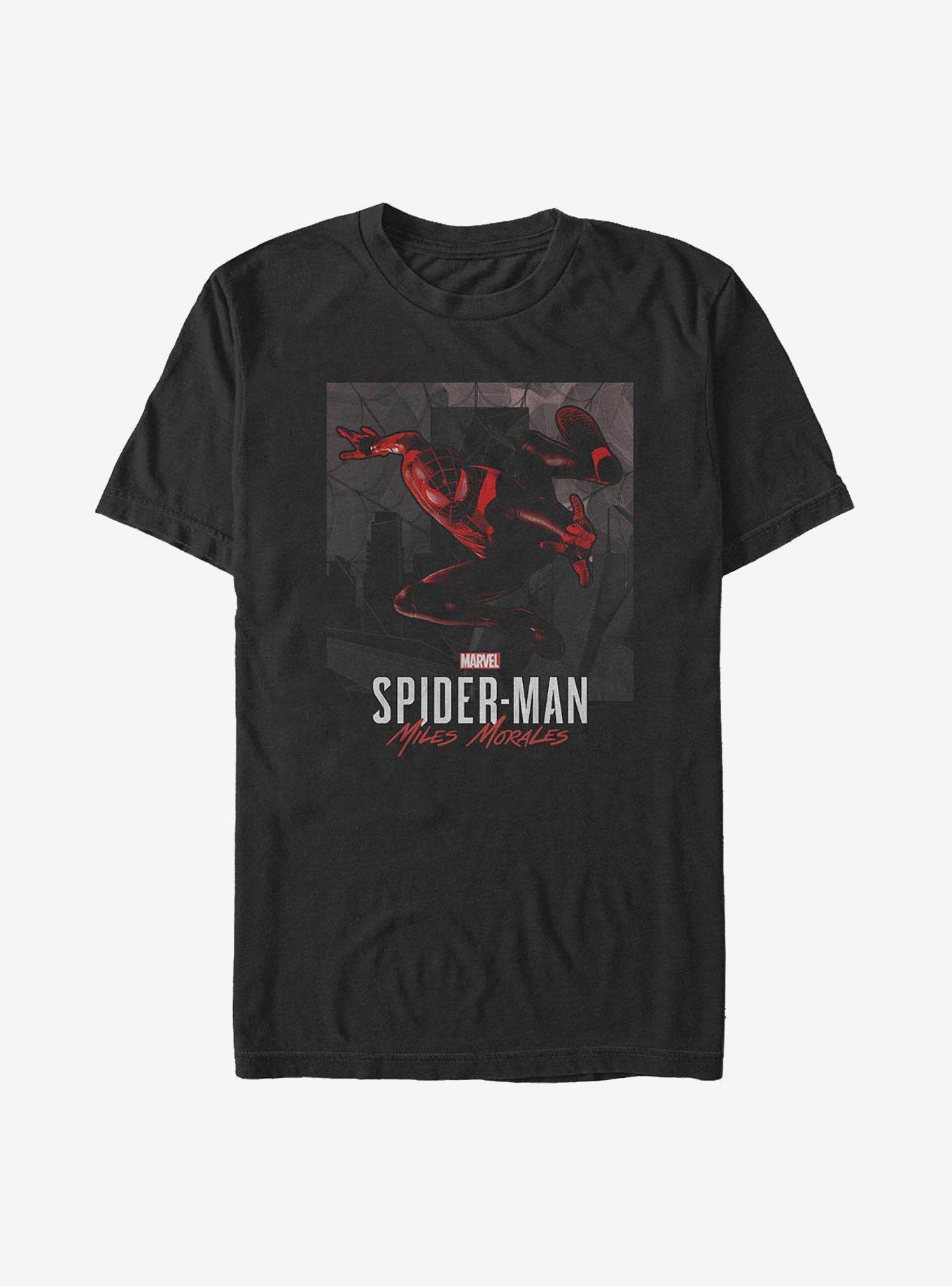 Marvel Spider-Man Shattered Morales T-Shirt Product Image