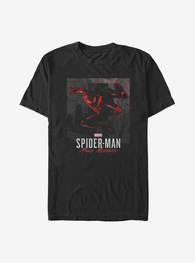 Marvel Spider-Man Shattered Morales T-Shirt Product Image