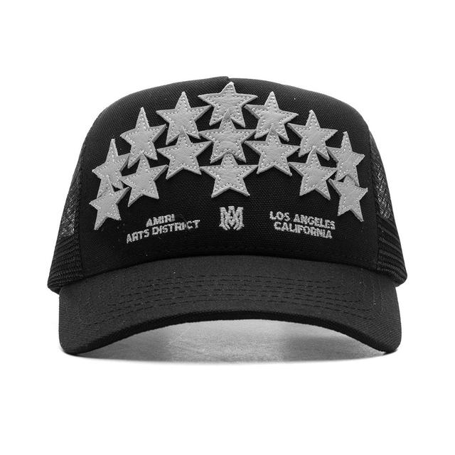 Stars Trucker Hat - Black Male Product Image