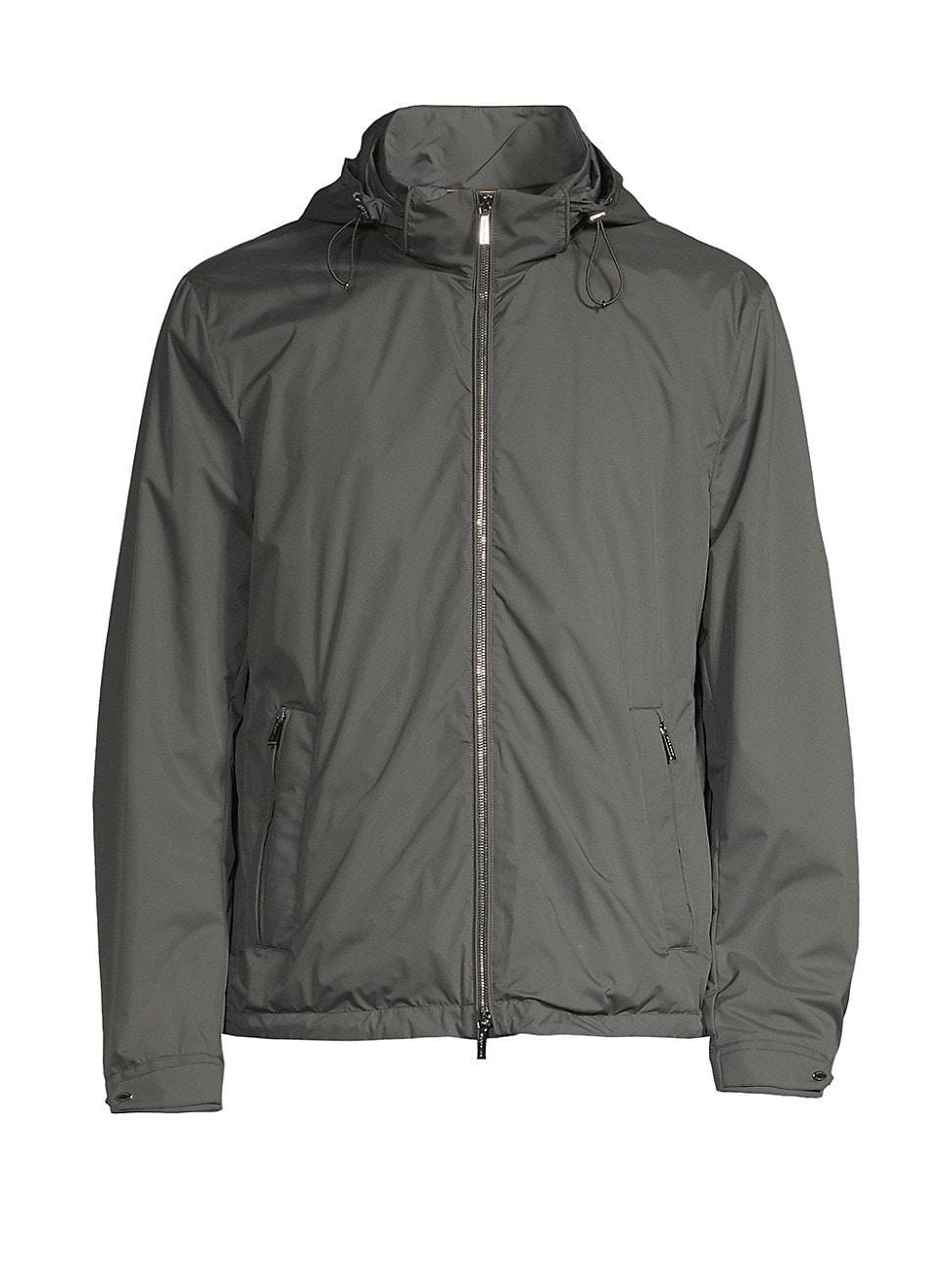 Mens Duccio Hooded Rain Jacket Product Image