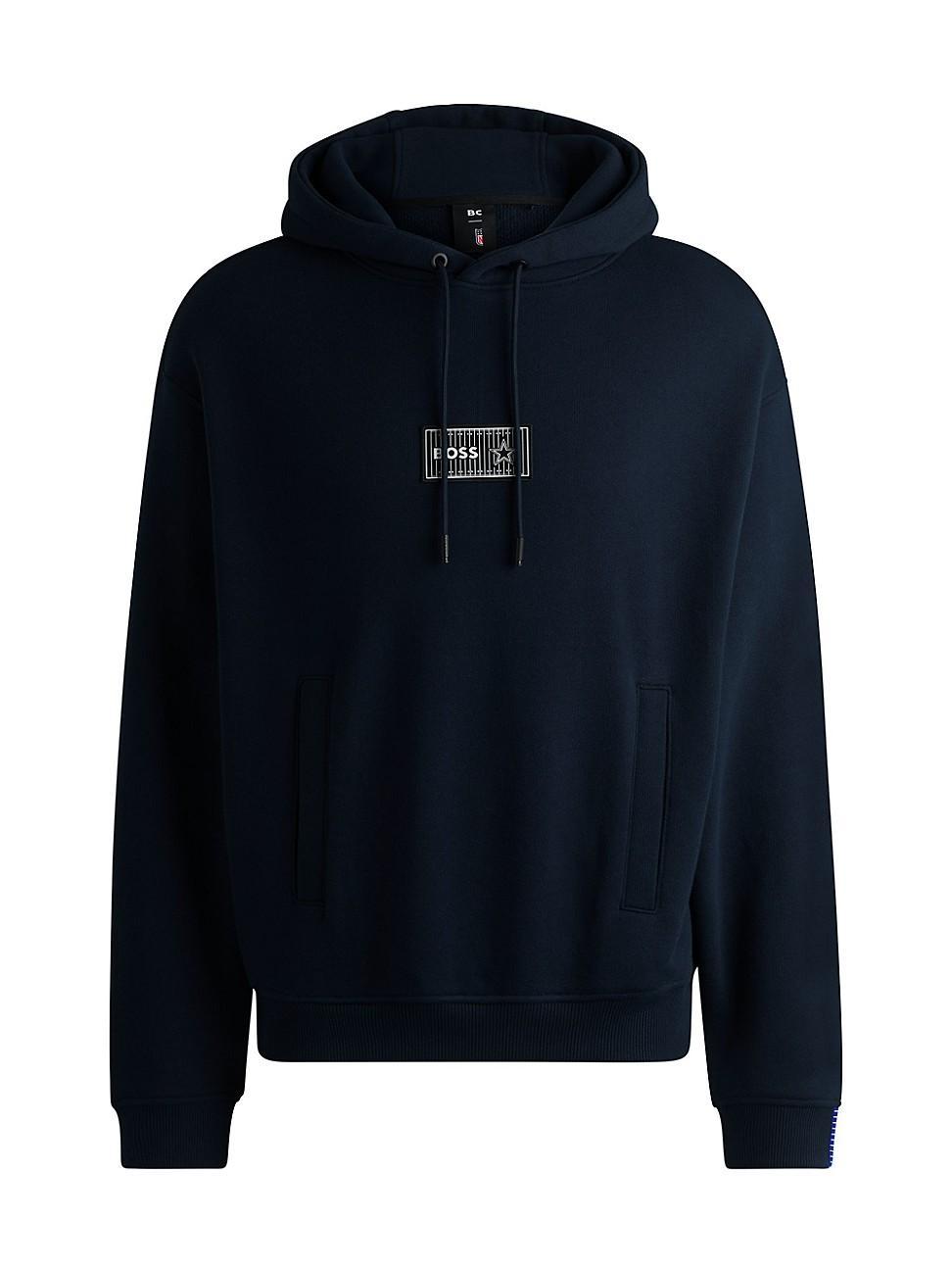 Mens BOSS x NFL Cotton-Terry Hoodie with Special Branding Product Image