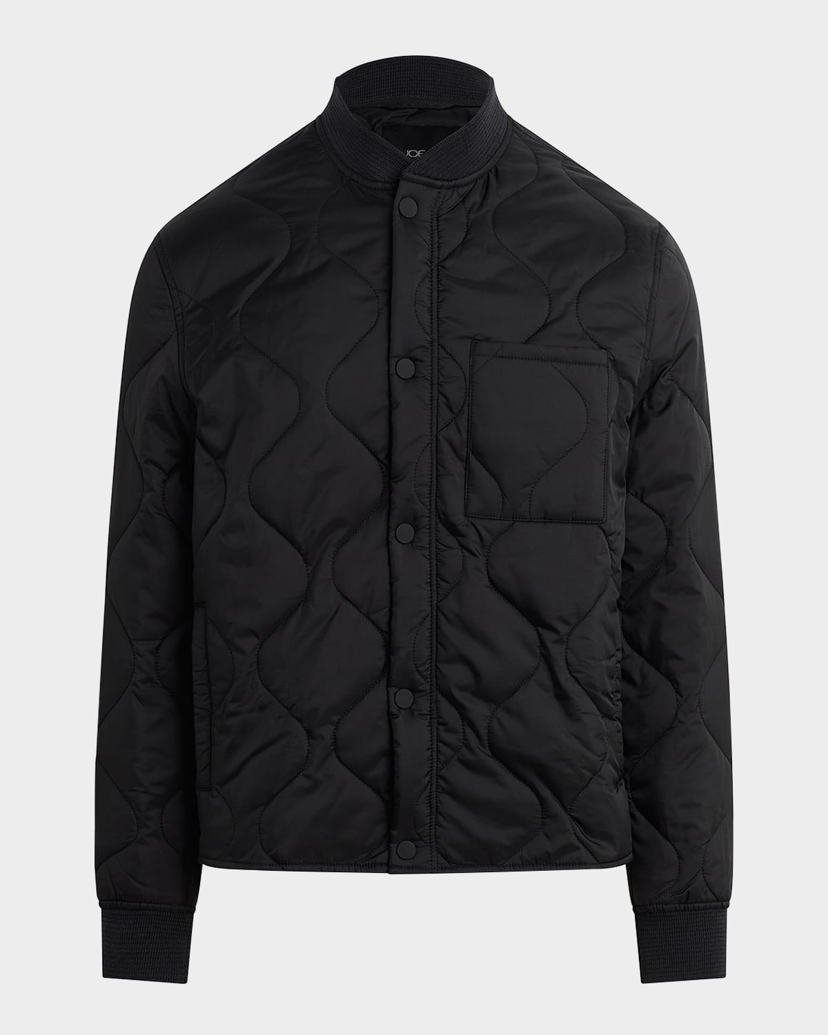 Mens Rory Quilted Bomber Jacket Product Image