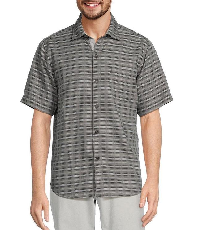 Tommy Bahama Coconut Point Pixel In Paradise Short Sleeve Woven Shirt Product Image