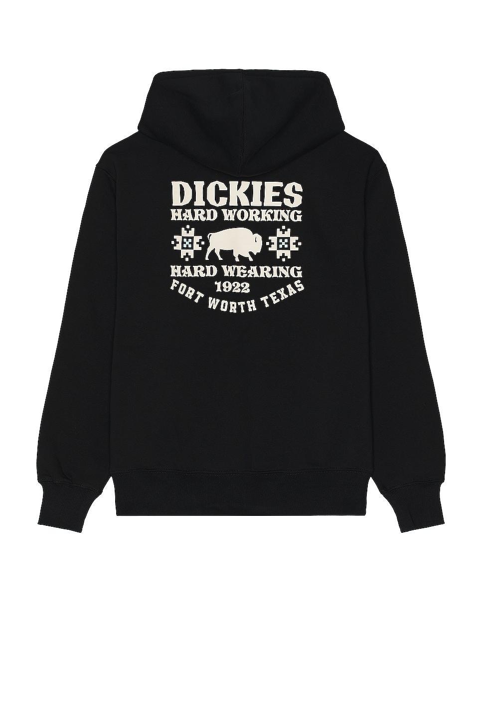 Dickies Chest Hit Logo Hoodie in Black. Size M, XL/1X. Product Image