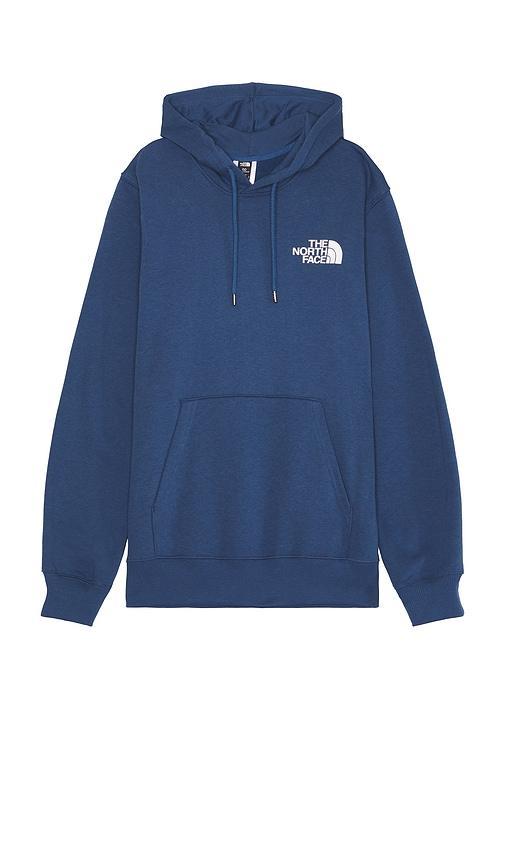 The North Face Box Nse Pullover Hoodie in Tnf Medium Grey Heather & Tnf Black - Grey. Size L (also in S, XL/1X). Product Image