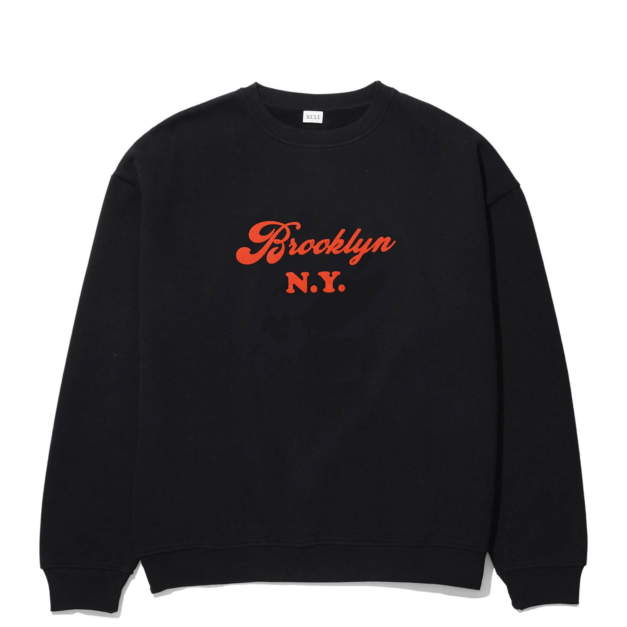 The Oversized Brooklyn Sweatshirt - Black Female Product Image