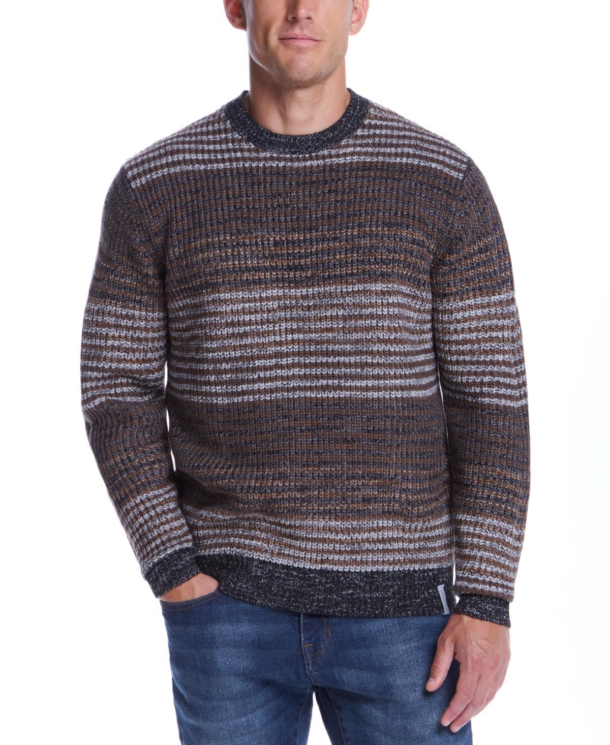 Weatherproof Vintage Mens Mixed Stripe Crewneck Sweater product image