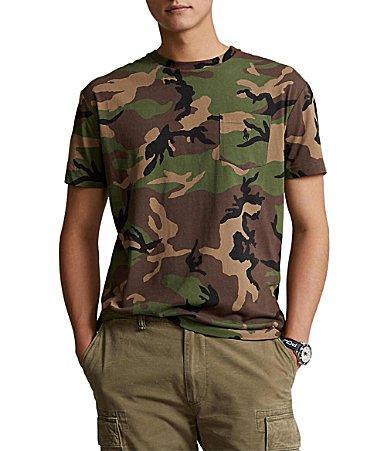 Polo Ralph Lauren Classic-Fit Camo Short-Sleeve Pocket T Product Image