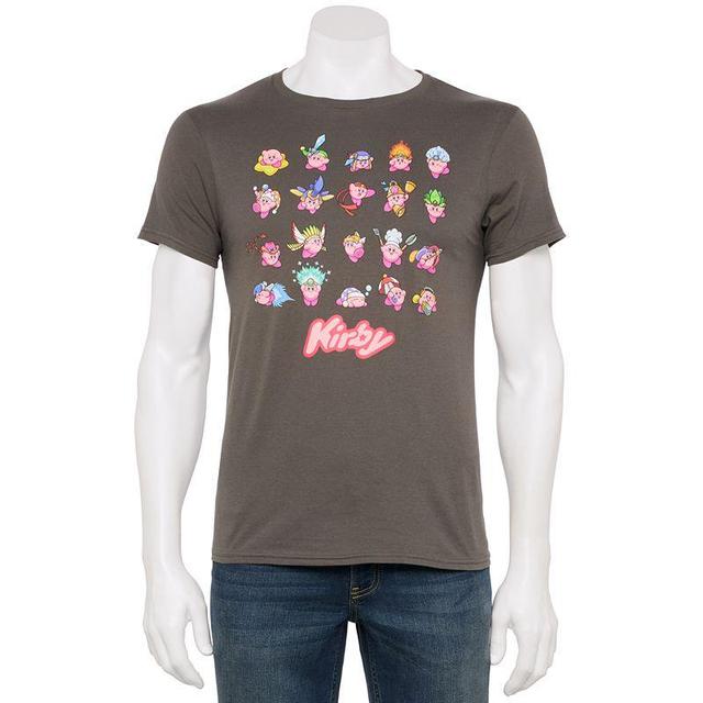 Mens Kirby Graphic Tee Grey Product Image