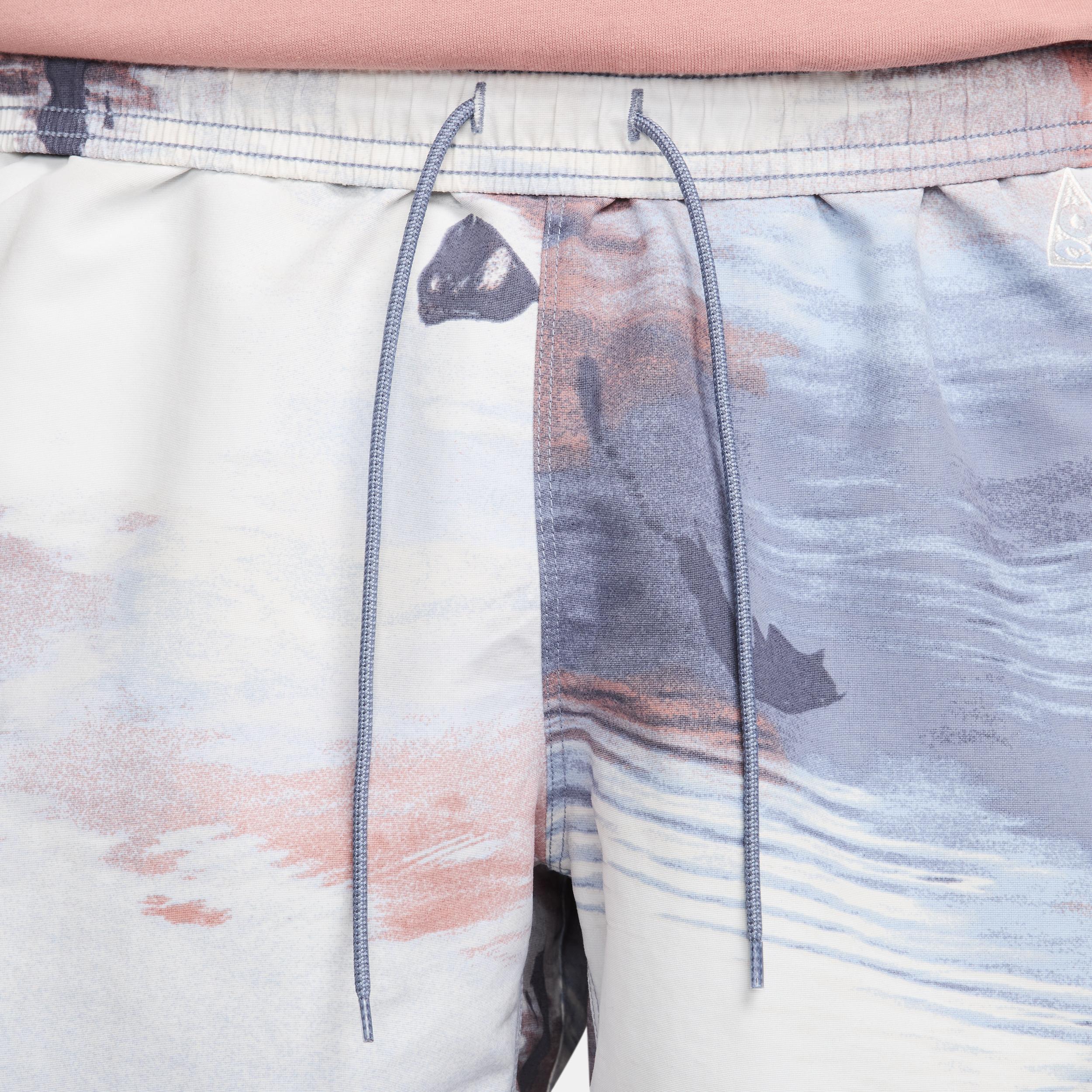 Men's Nike ACG "Reservoir Goat" Allover Print Shorts Product Image