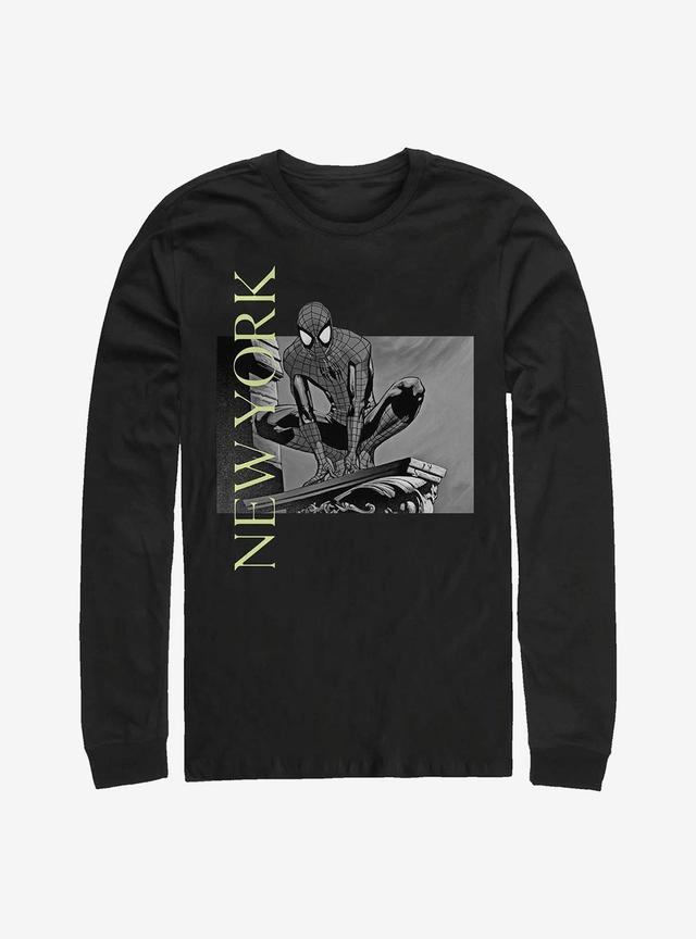 Marvel Spider-Man Spidey New York Long-Sleeve T-Shirt Product Image