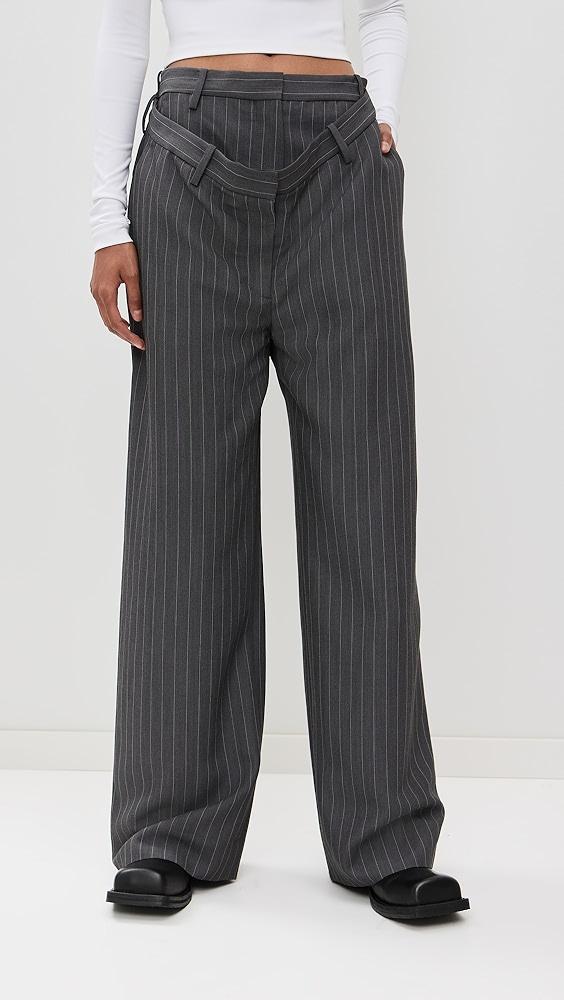 Acne Studios Deconstructed Trousers | Shopbop Product Image