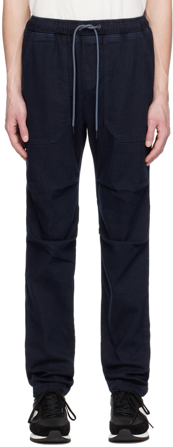 Navy Oscar Lounge Pants In Rinse Product Image