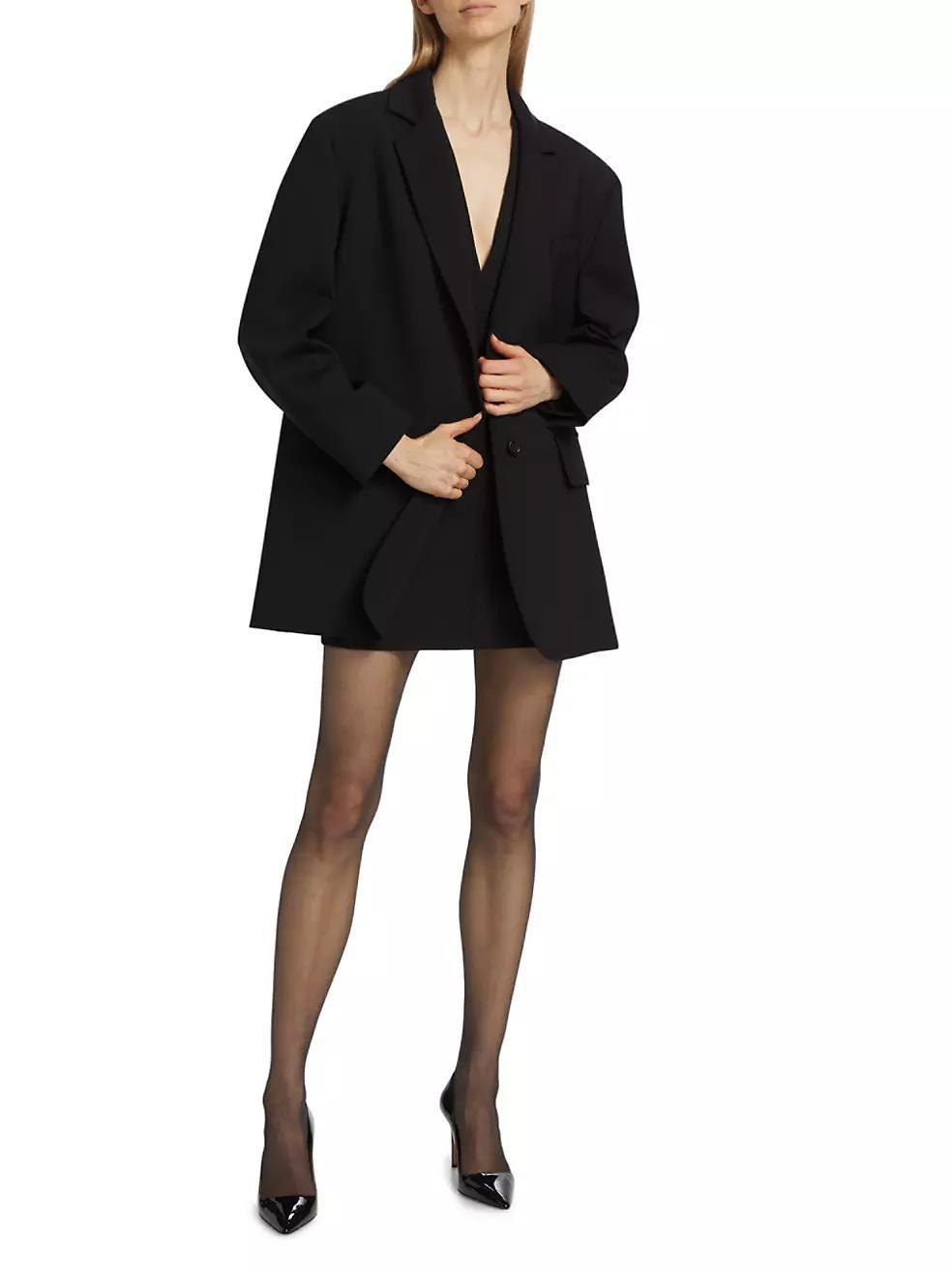 Suez Wool Oversized Blazer Product Image