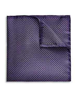 Mens Silk Polka Dot Pocket Square Product Image