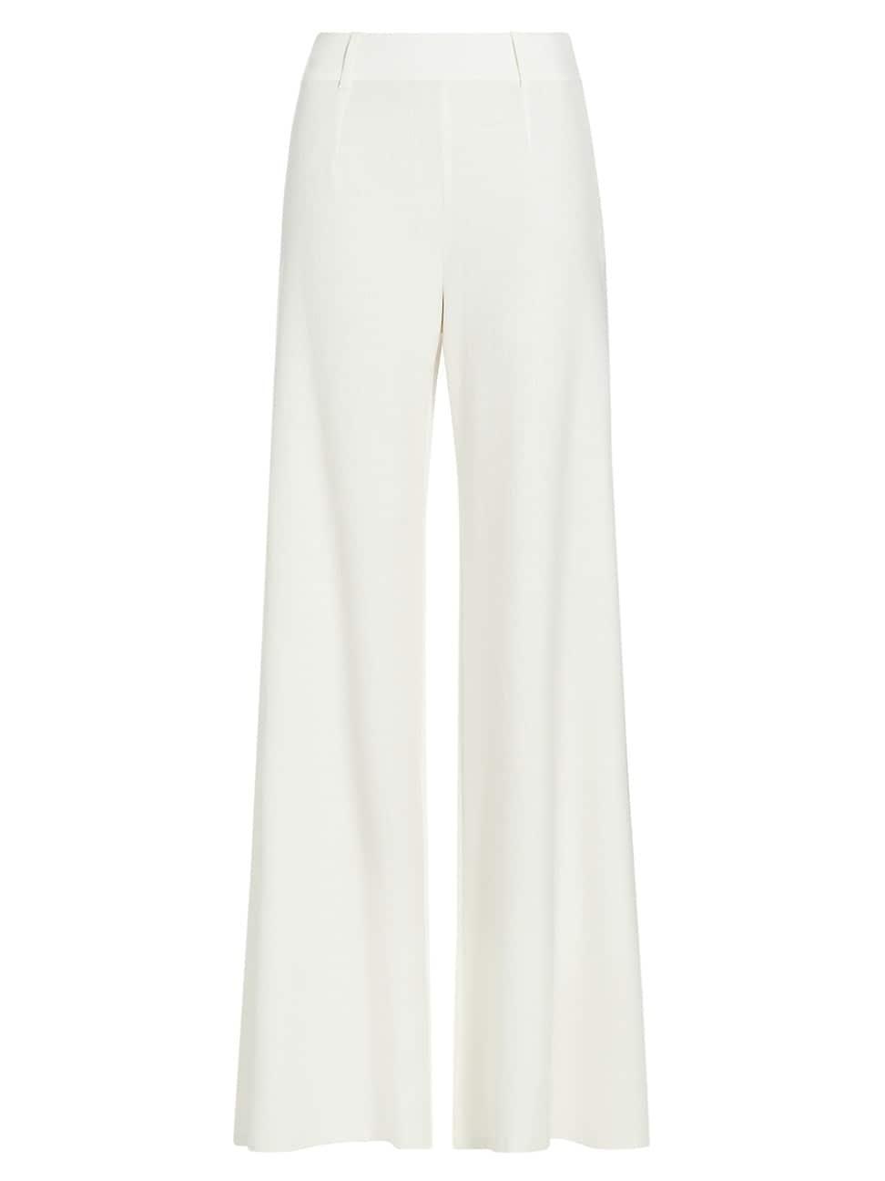 Womens Deborah High-Rise Wide-Leg Pants Product Image