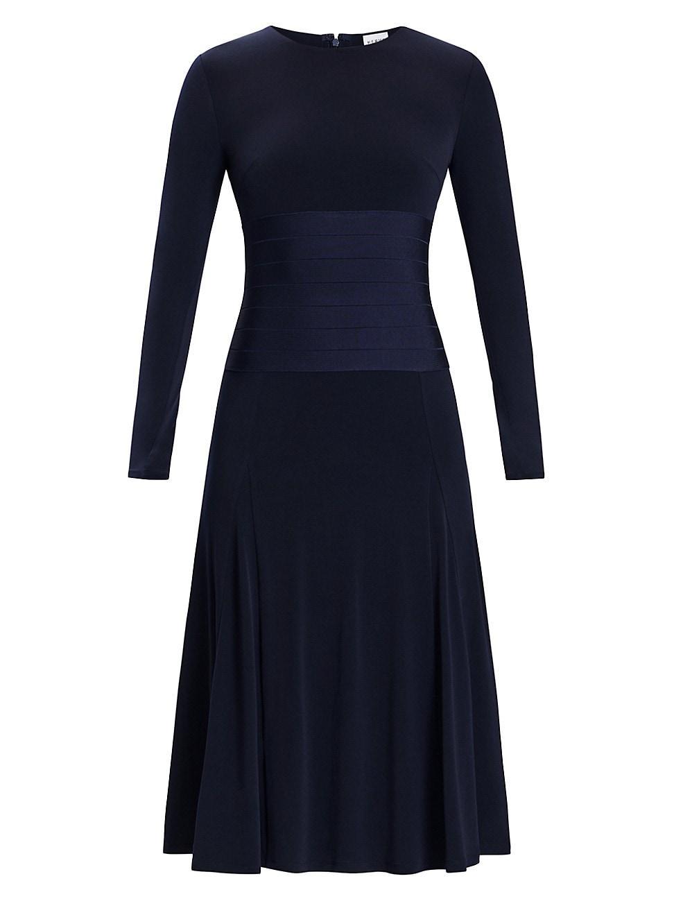 Womens Bandage Waist Jersey Midi-Dress Product Image