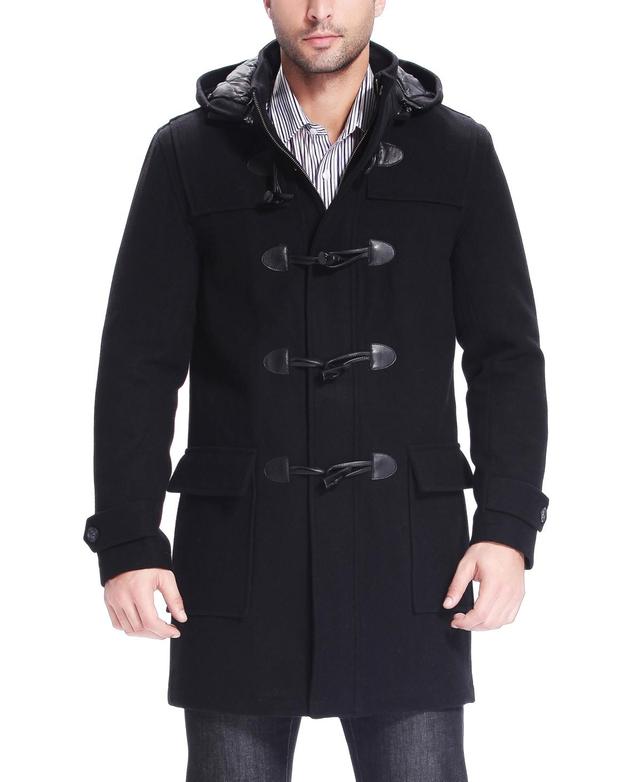 Bgsd Men Benjamin Wool Blend Classic Duffle Coat - Big and Tall Product Image