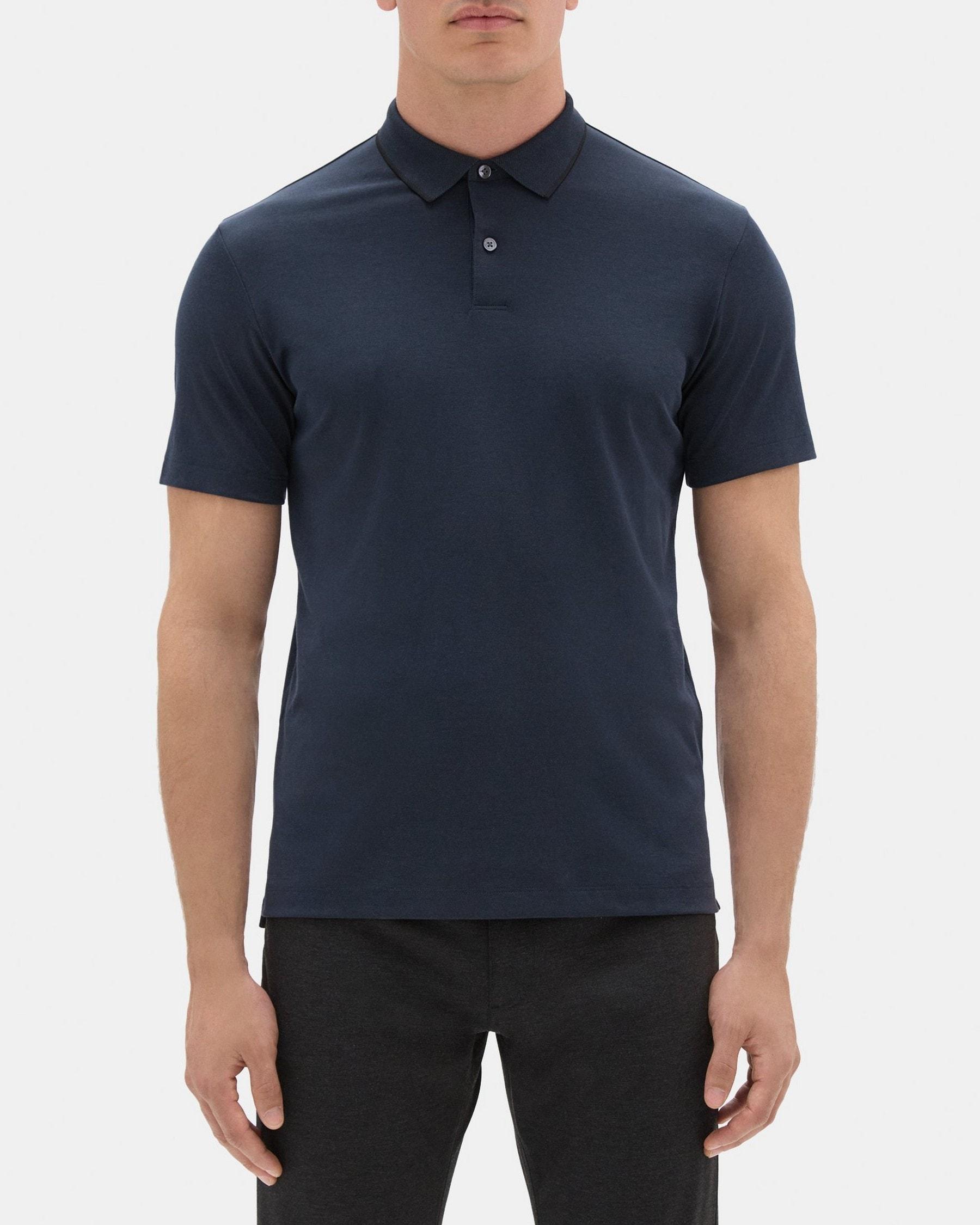 Standard Polo in Piqué Cotton Product Image