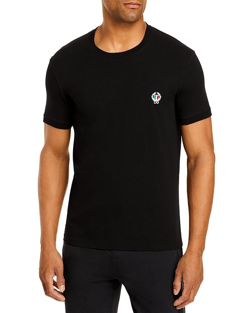 Mens Sport Crest Crew T-Shirt Product Image