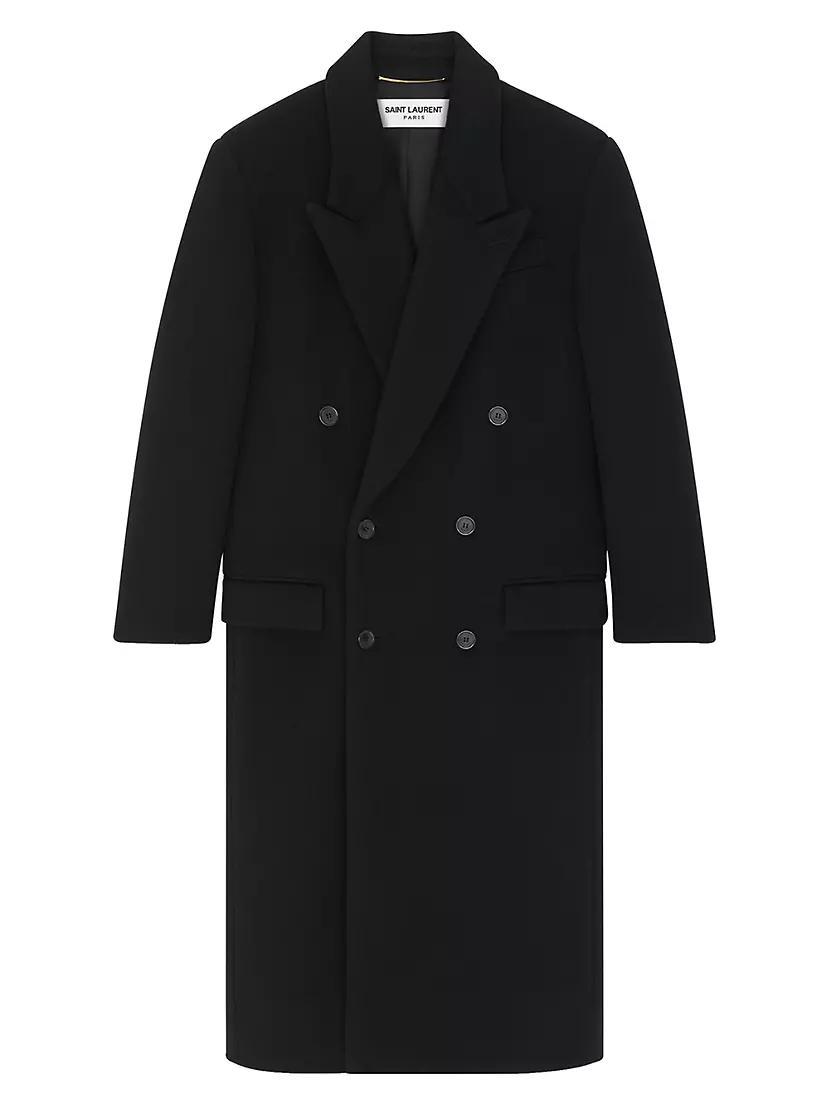 Womens Long Coat In Wool product image