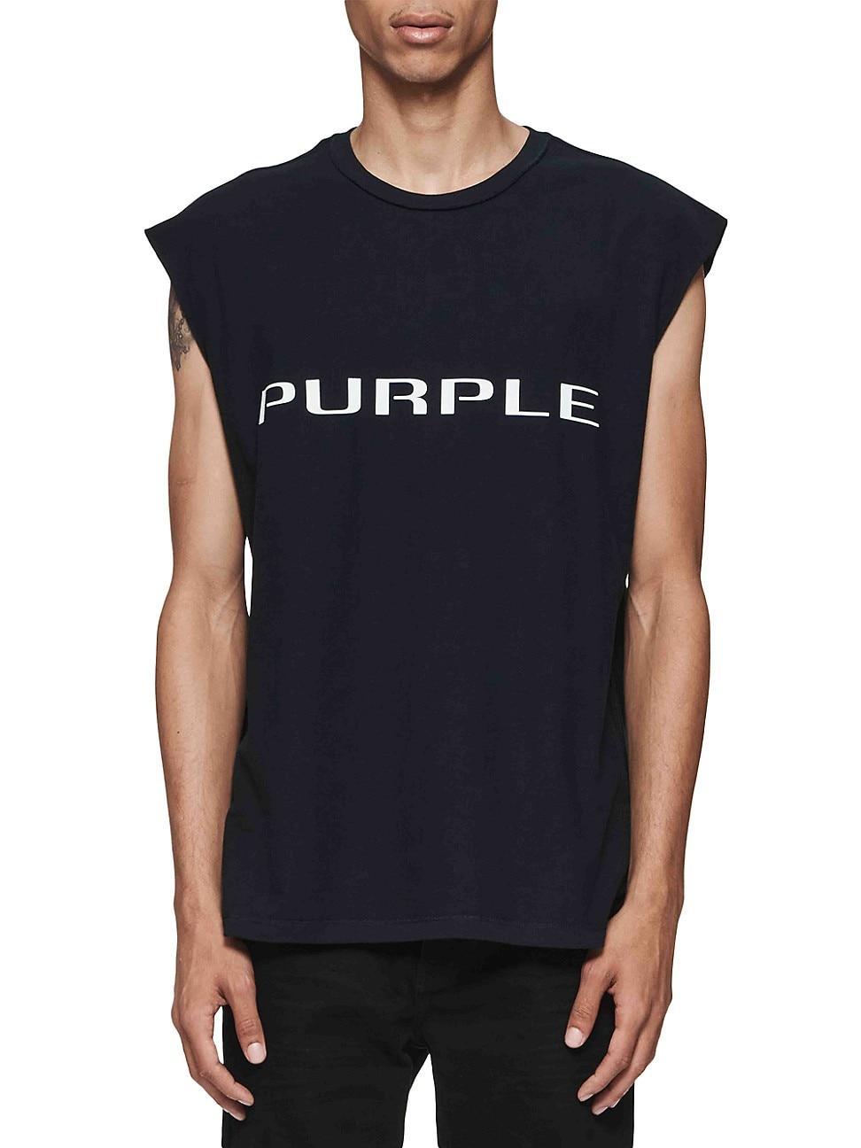 Mens Logo Cotton Tank Top Product Image