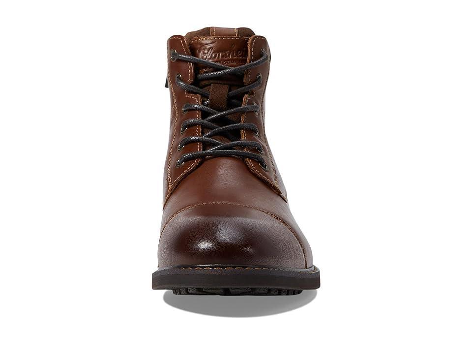 Florsheim Lodge Cap Toe Lace-Up Boot (Chestnut Smooth) Men's Shoes Product Image