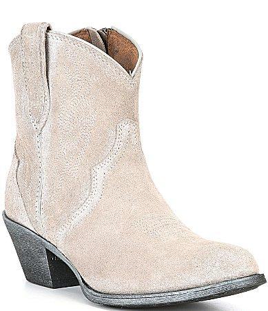 Ariat Womens Harlan Suede Western Booties Product Image