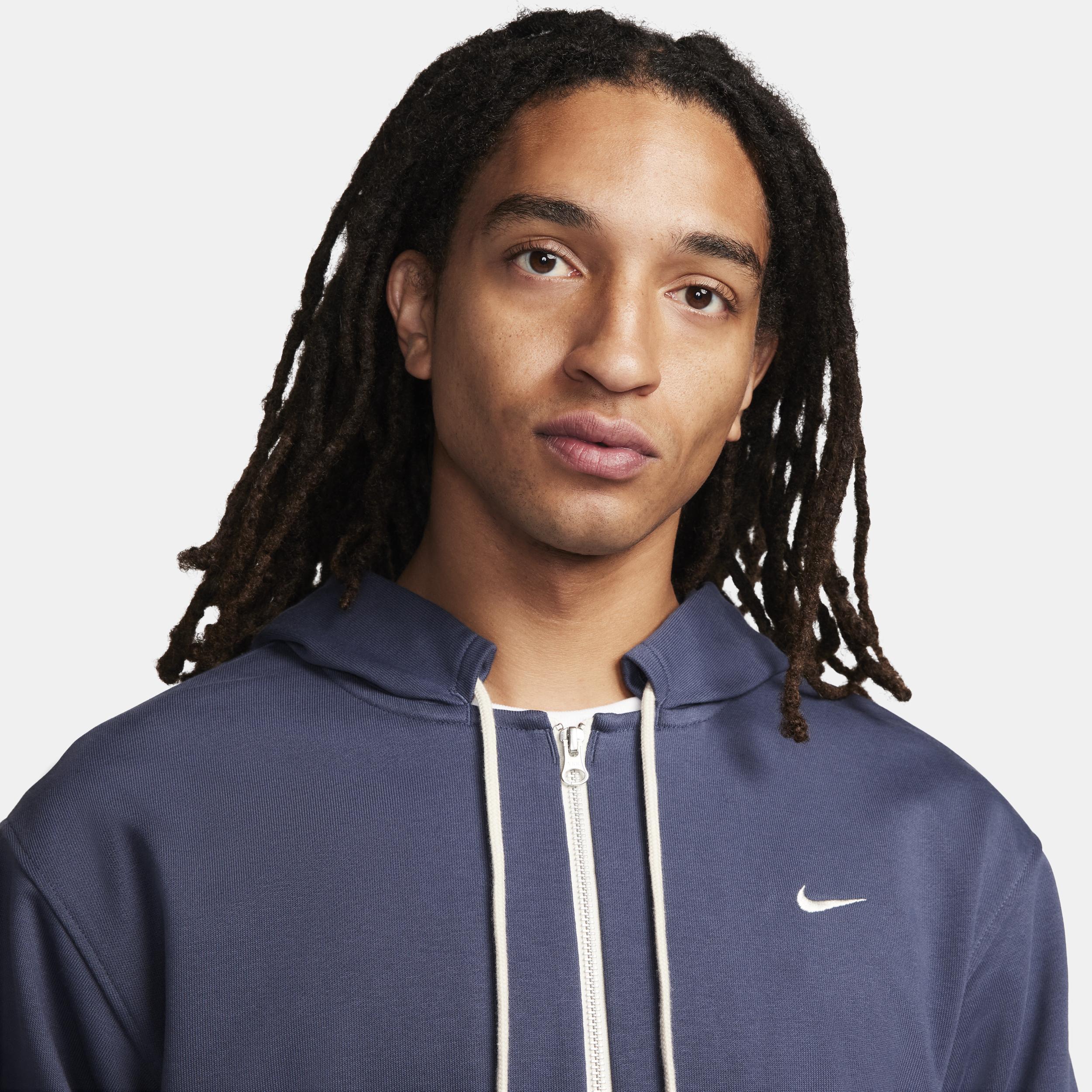 Nike Men's Standard Issue Dri-FIT Full-Zip Basketball Hoodie Product Image