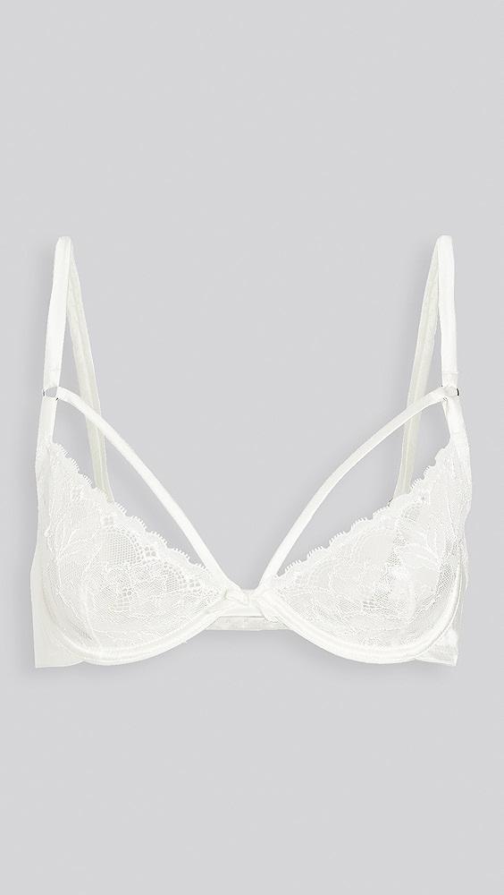 Fleur du Mal Gardenia Lace Demi Bra | Shopbop Product Image