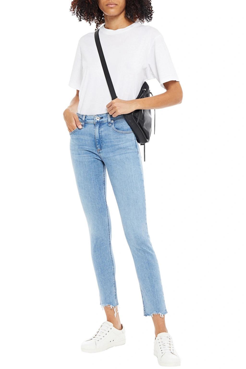 Cate High-rise Skinny Jeans In Light Denim product image