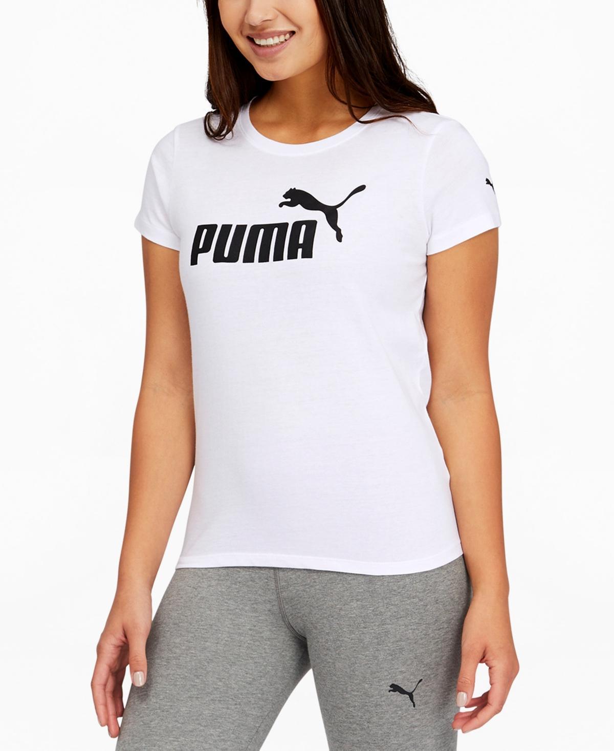 Puma Womens Essentials Graphic Short Sleeve T-Shirt Product Image