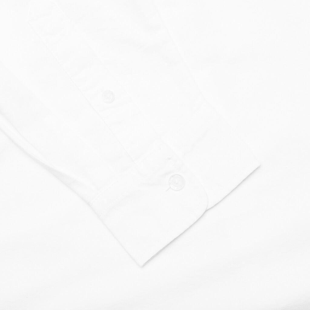 Ape Head One Point Oxford Shirt - White Male Product Image