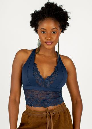 Tiffany Bralette in Navy Product Image