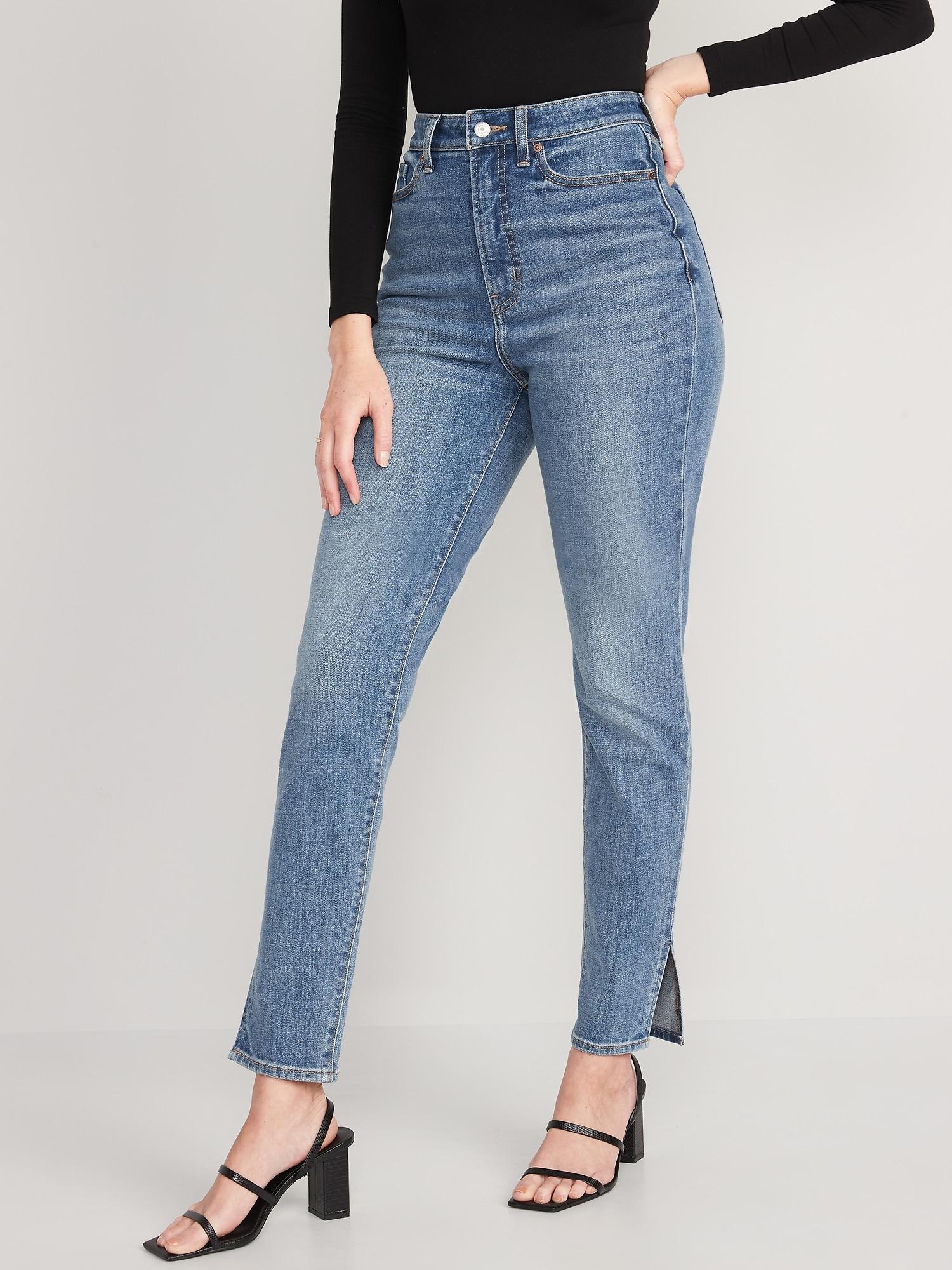 Higher High-Waisted OG Straight Ankle Jeans Product Image