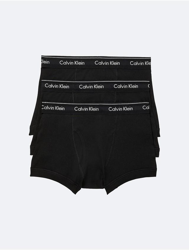 Calvin Klein Classics 3-Pack Cotton Trunks Product Image