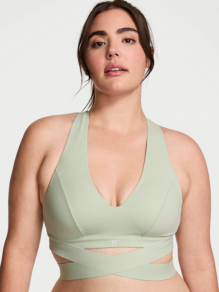 VS Elevate Plunge Wrap Sports Bra Product Image