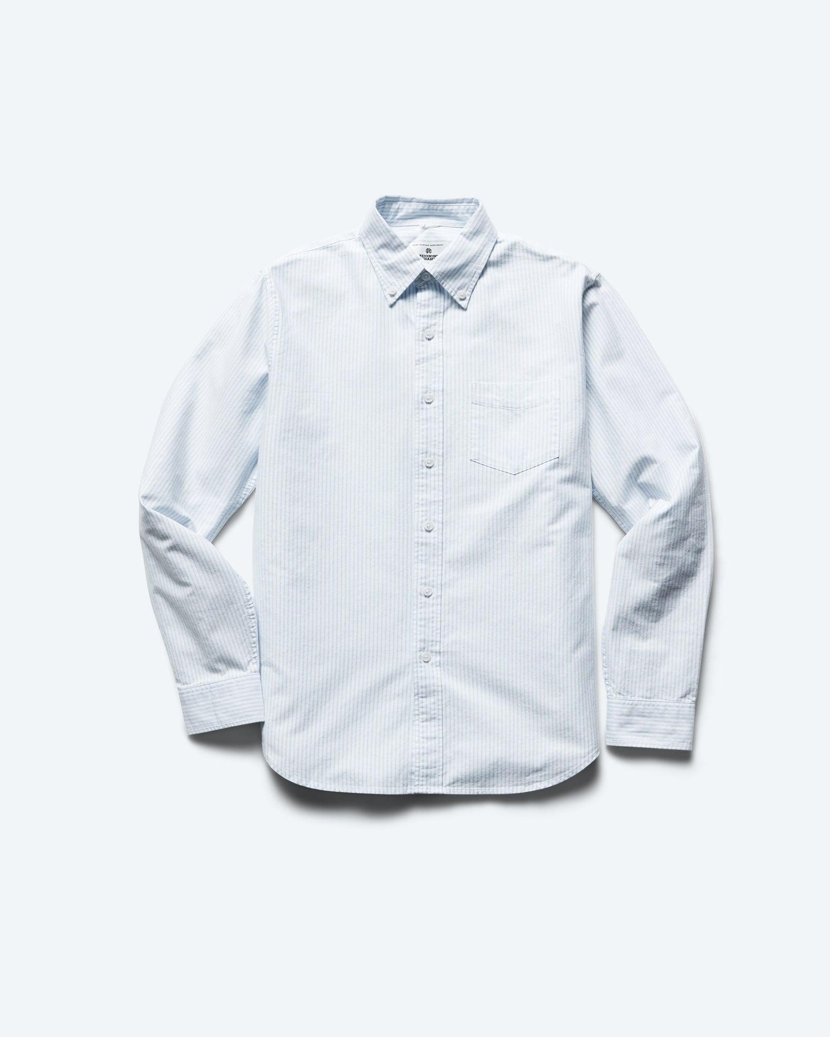 Cotton Oxford Windsor Shirt Male Product Image