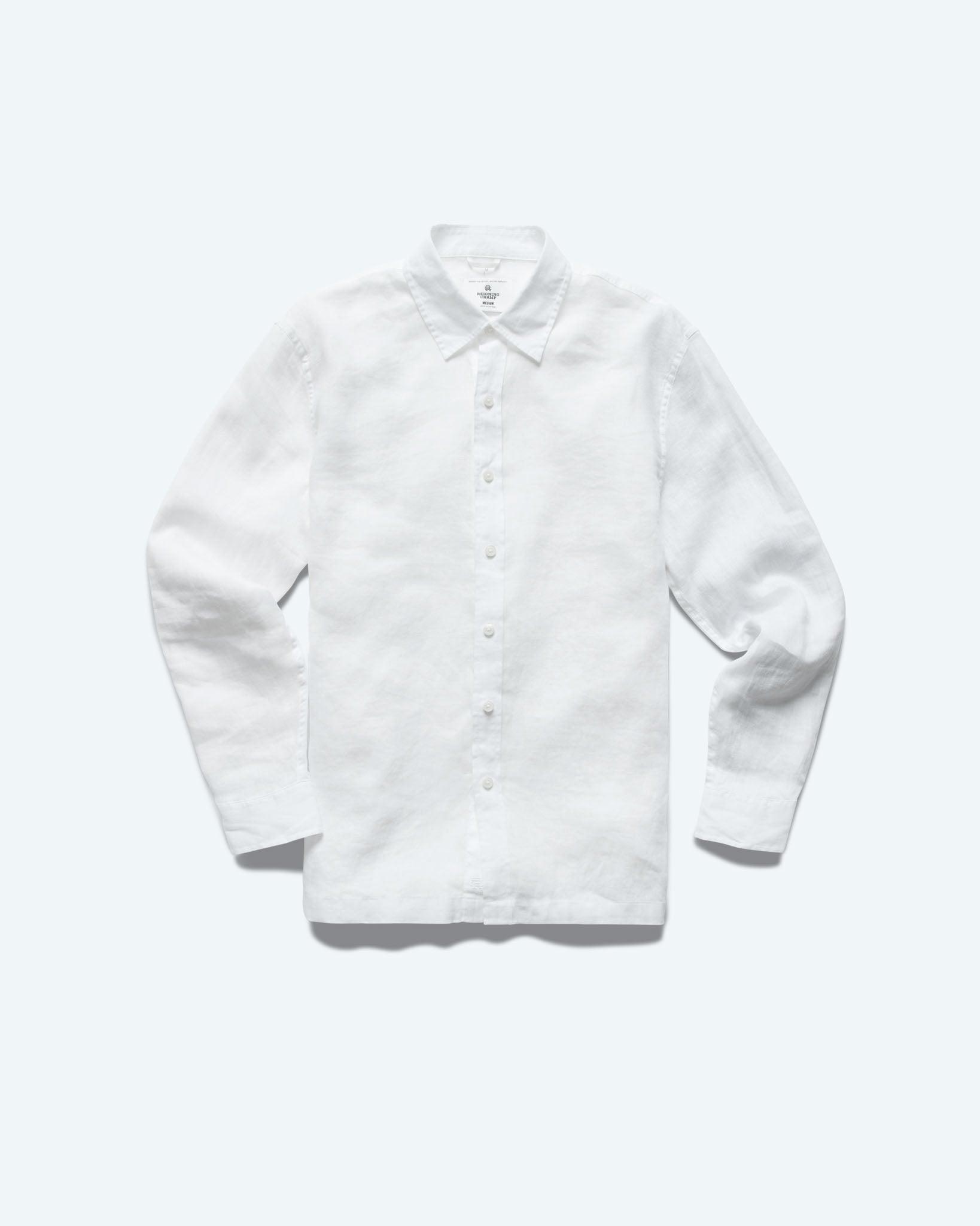 Linen Palermo Shirt Male Product Image