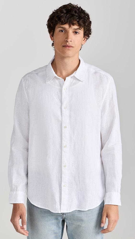 Fair Harbor The Island Long Sleeve Linen Shirt | Shopbop Product Image