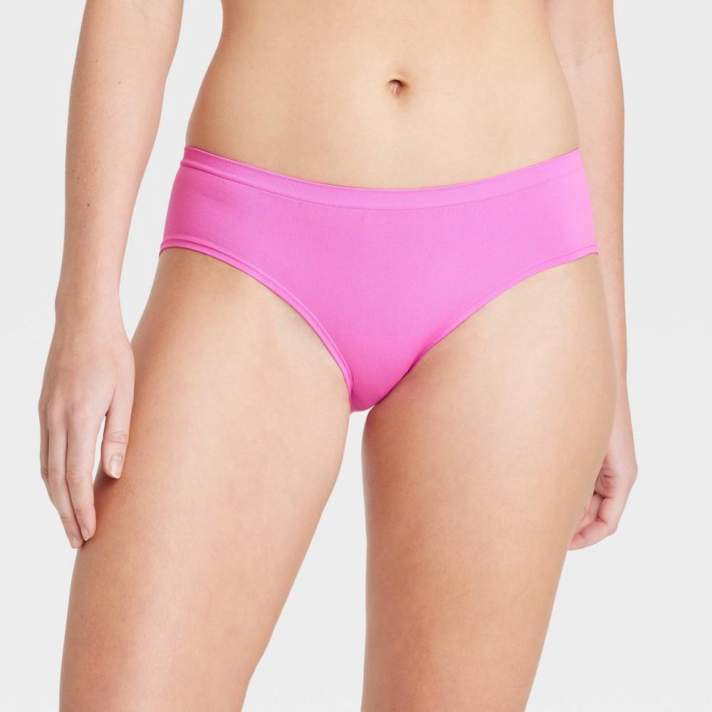 Womens Seamless Pull-On Hipster Underwear - Auden Enticing XS Product Image