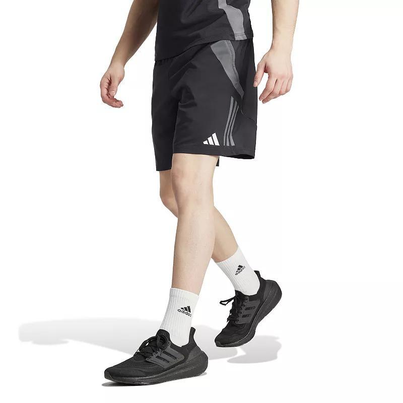 adidas Tiro 24 Shorts White) Men's Clothing Product Image