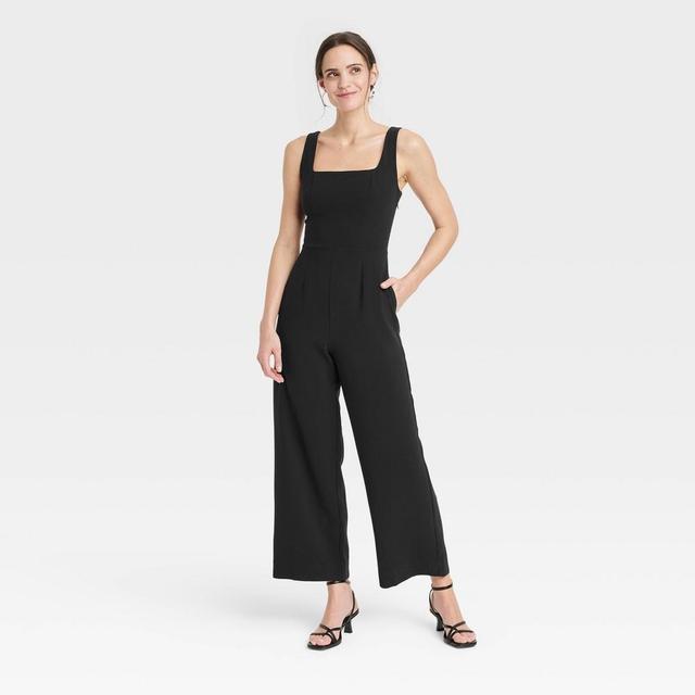 Women's Maxi Jumpsuit - A New Day™ Black XS Product Image