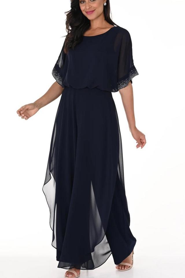 Flowy Midnight Jumpsuit Product Image